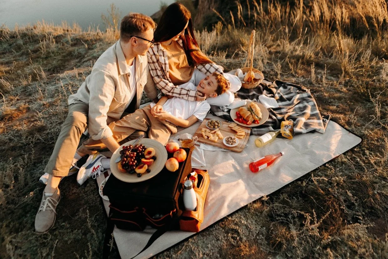 polyester picnic blanket